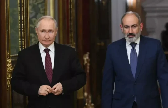 Armenian PM informs Russian President on completion of negotiations on peace agreement with Azerbaijan