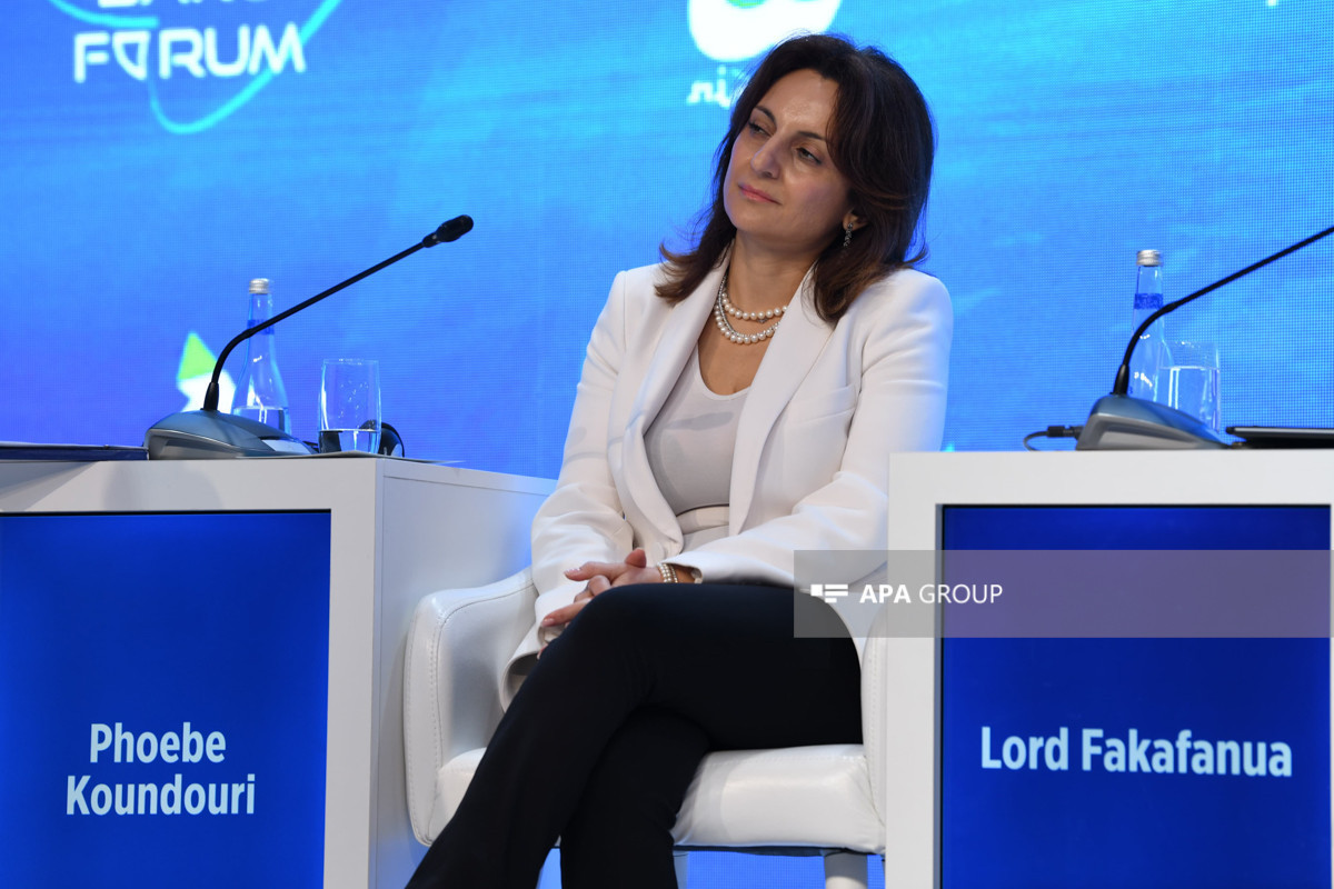 Another panel discussion held within framework of XII Global Baku Forum -PHOTO 