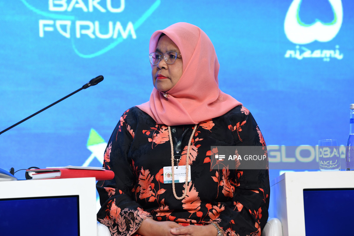 Another panel discussion held within framework of XII Global Baku Forum -PHOTO 
