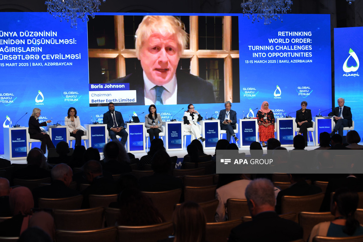 Another panel discussion held within framework of XII Global Baku Forum -PHOTO 