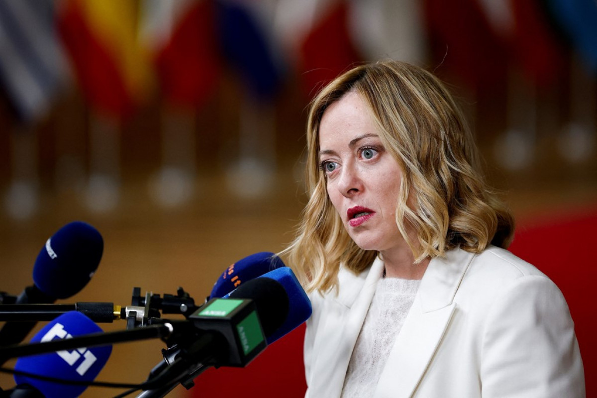 Italian Prime Minister Giorgia Meloni