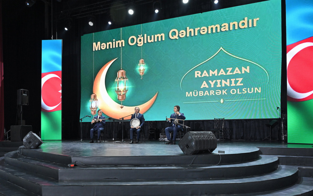 Leyla Aliyeva and Arzu Aliyeva attend Iftar ceremony with mothers of martyrs-PHOTO 