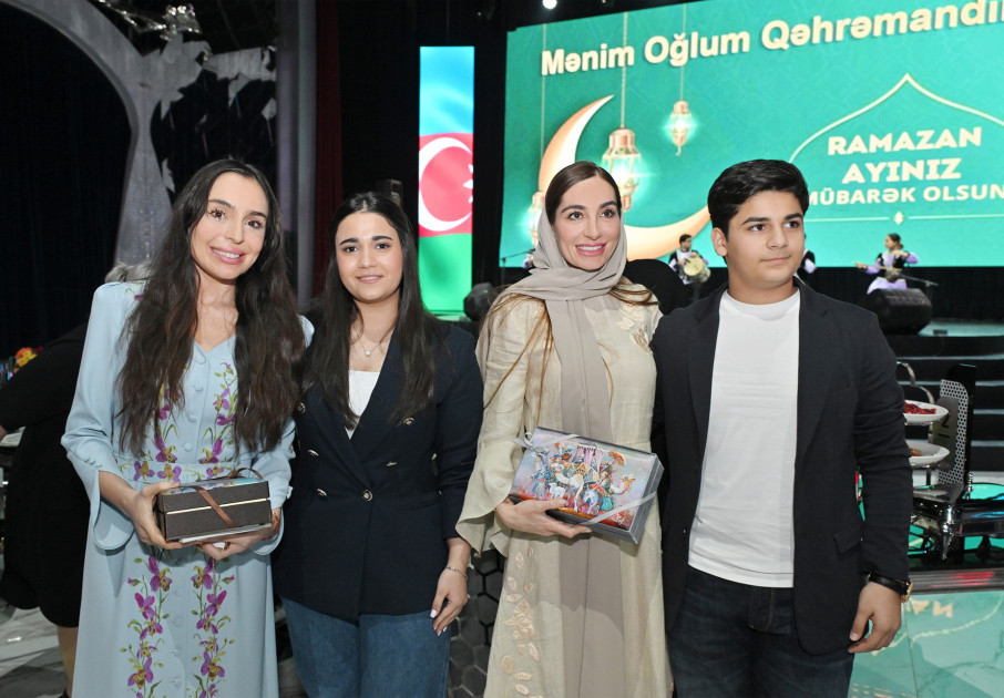 Leyla Aliyeva and Arzu Aliyeva attend Iftar ceremony with mothers of martyrs-PHOTO 