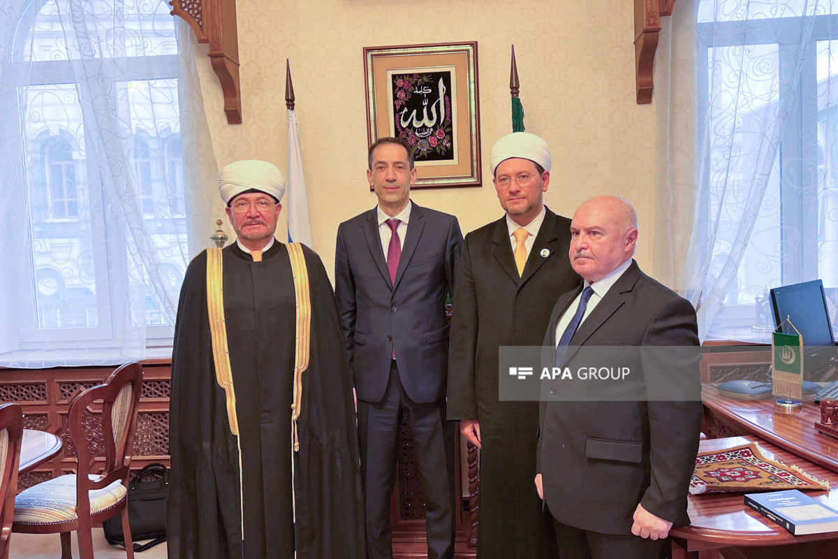 Russia's Grand Mufti: Praying at the Shusha Mosque was a special honor for me -PHOTO 
