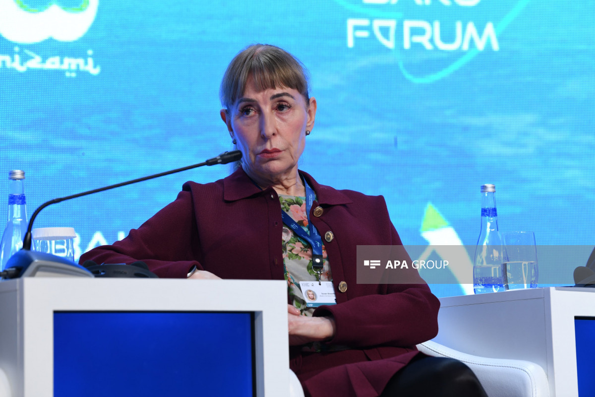 Panel discussion on health held at the XII Global Baku Forum -PHOTO 