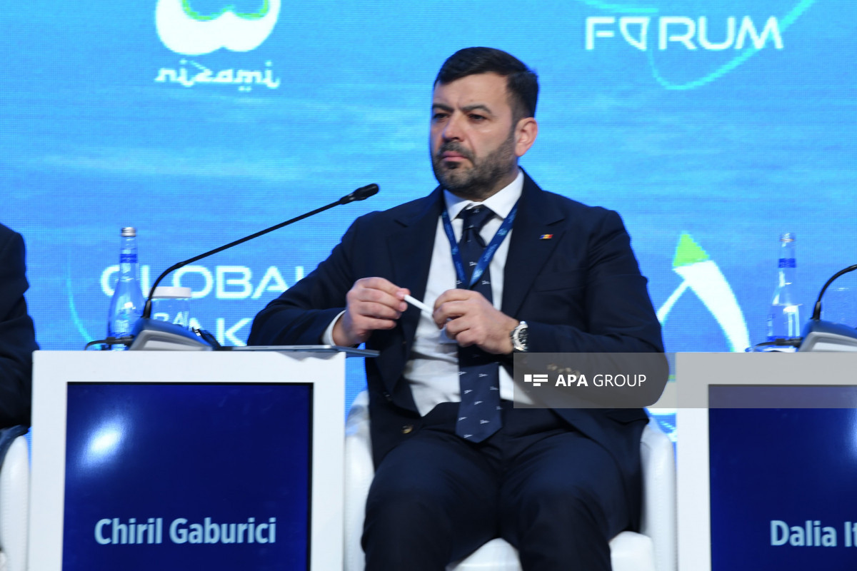 Panel discussion on health held at the XII Global Baku Forum -PHOTO 