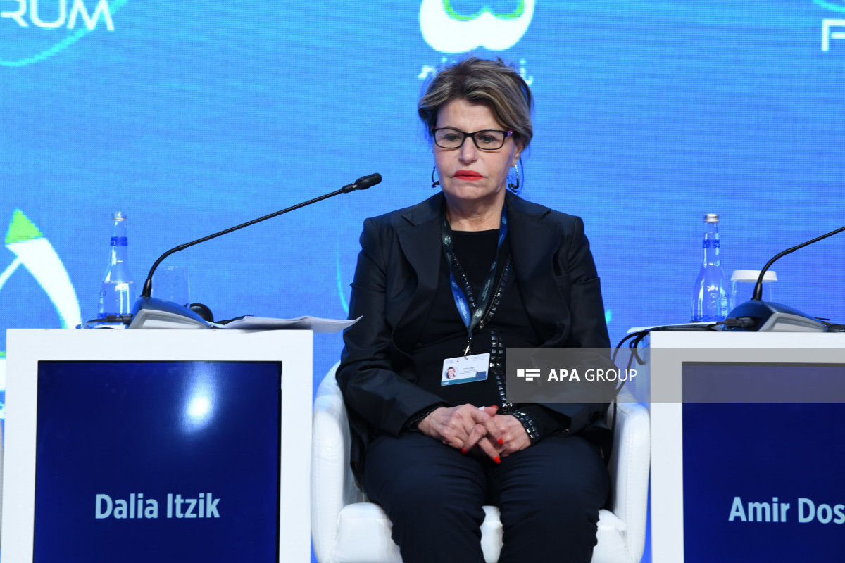 Panel discussion on health held at the XII Global Baku Forum -PHOTO 