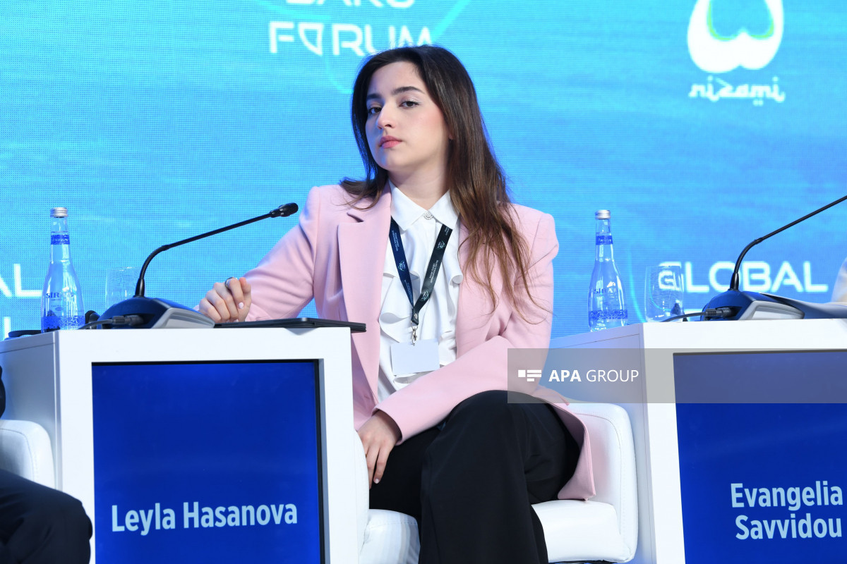Panel discussion on "Youth Speak, We Listen" held at XII Global Baku Forum -PHOTO 