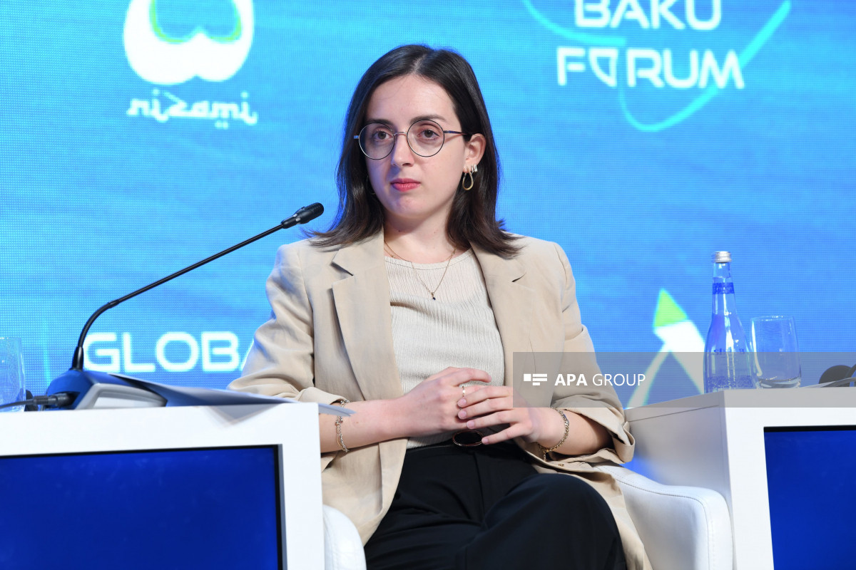 Panel discussion on "Youth Speak, We Listen" held at XII Global Baku Forum -PHOTO 