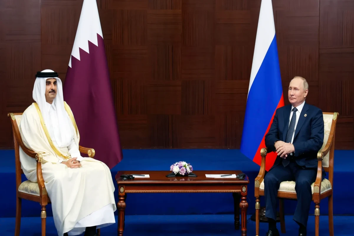 Qatar, Russia discuss cooperation, Ukraine crisis