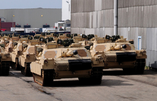 US plans to move military equipment from Germany to a training ground in Armenia