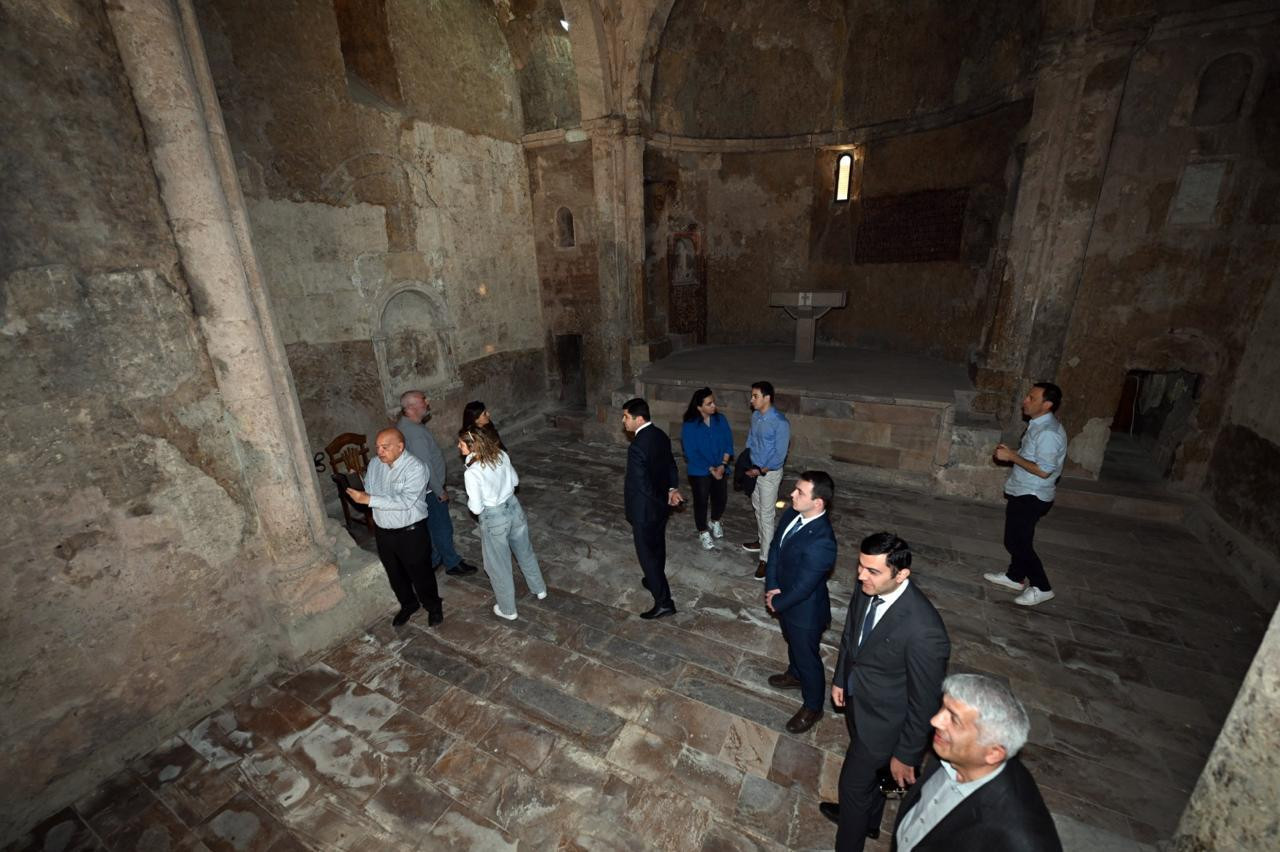 Foreign participants of conference in Baku visited Khudavang Monastery