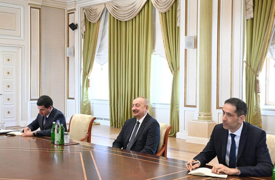 President Ilham Aliyev received delegation led by Speaker of Federation Council of Federal Assembly of Russia -UPDATED 