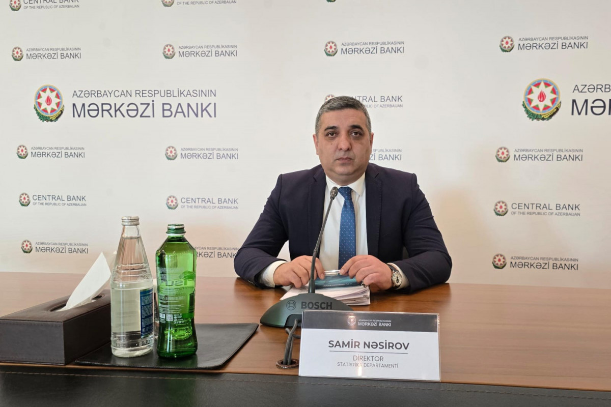 Samir Nasirov, Director of the Statistics Department of the Central Bank of Azerbaijan