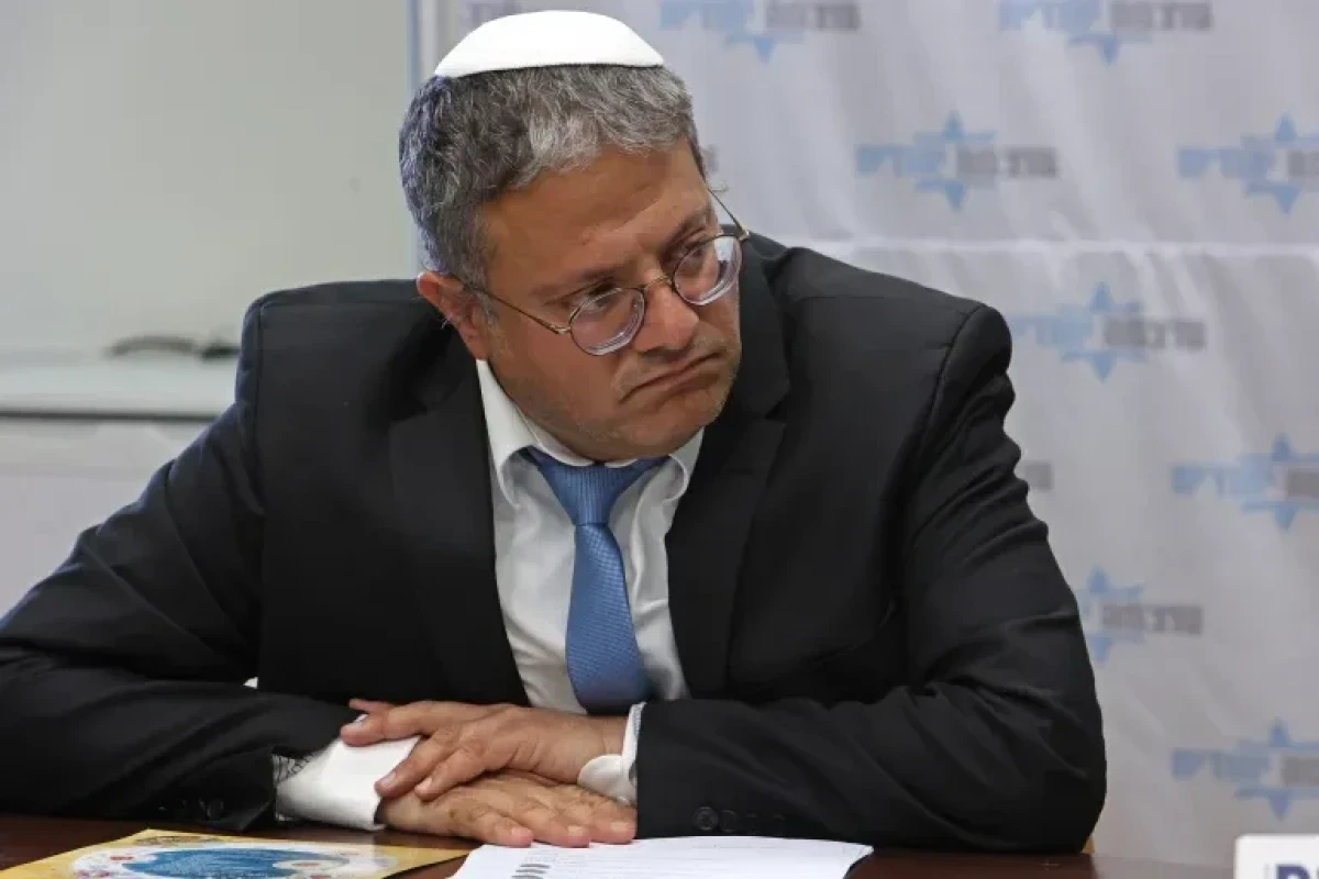 Former national security minister Itamar Ben Gvir