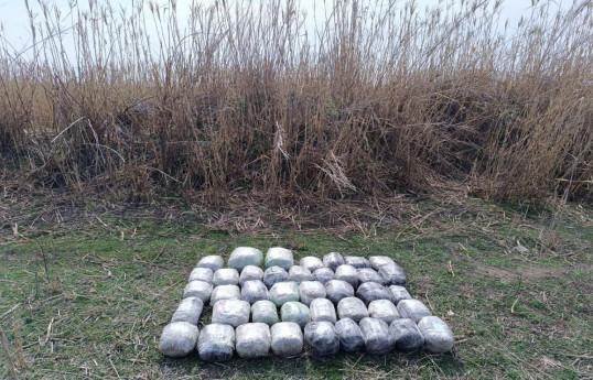 Azerbaijan prevents smuggling of 46 kg of drugs from Iran-PHOTO 