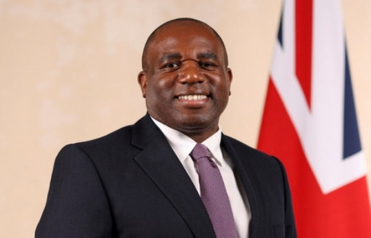 UK Foreign Secretary David Lammy