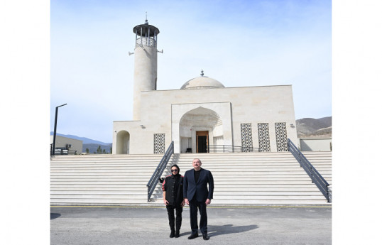 Mosque inaugurated in Suqovushan village of Aghdara district
