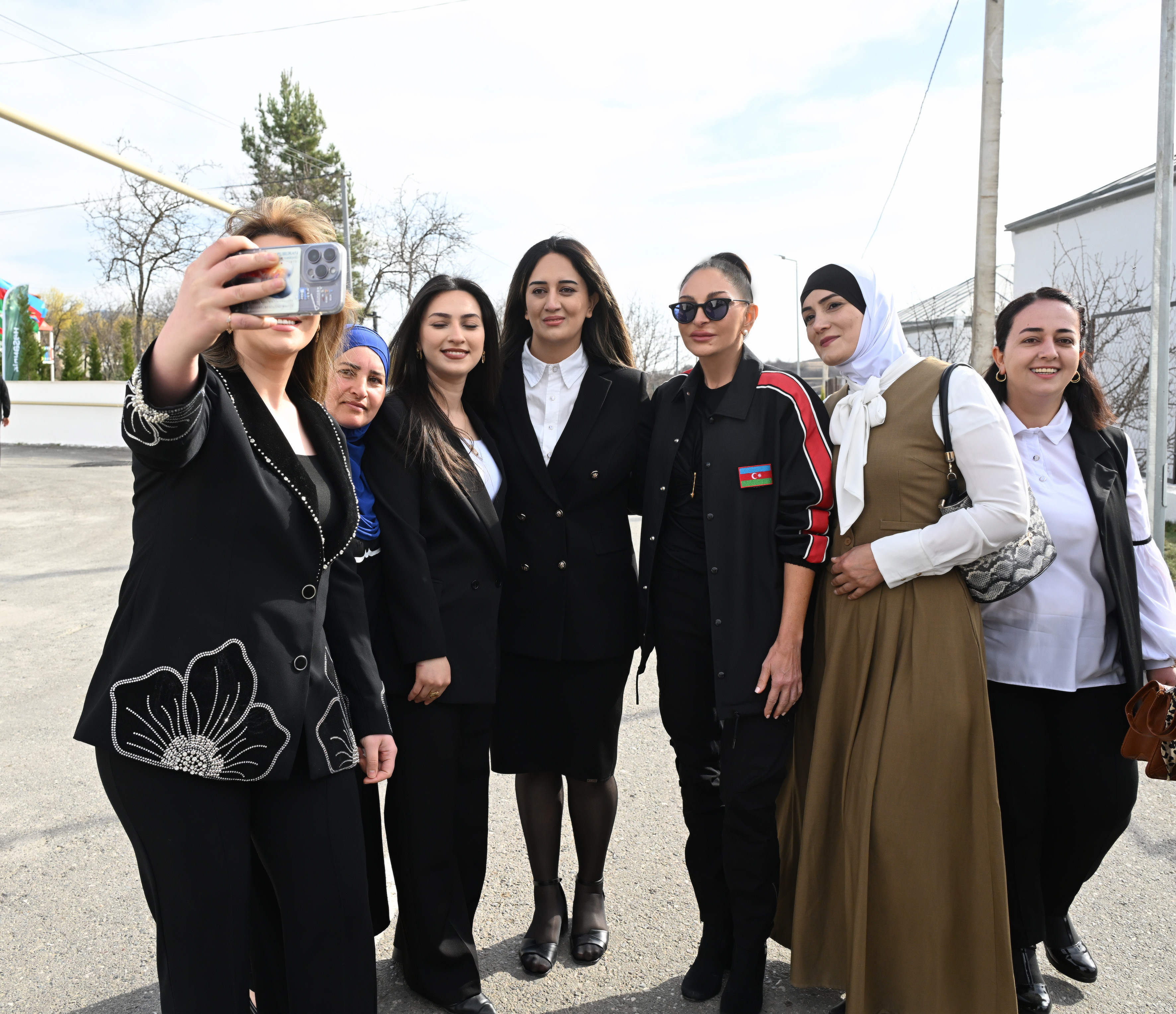 President Ilham Aliyev and First Lady Mehriban Aliyeva lit Novruz bonfire together with residents of Hasanriz village in Aghdara-UPDATED 