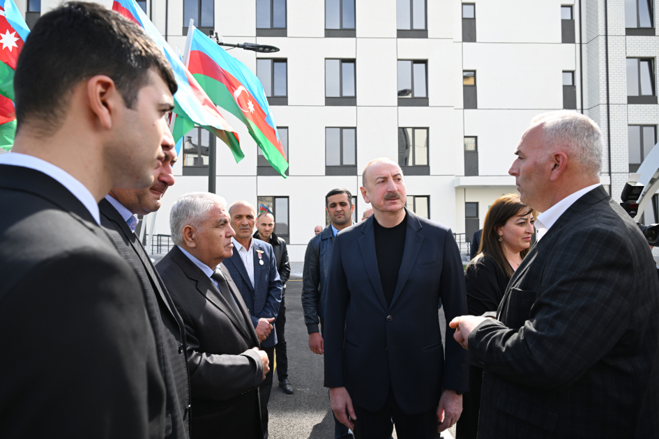 Residential complex inaugurated in Sugovushan village in Aghdara, with keys to apartments handed over to residents