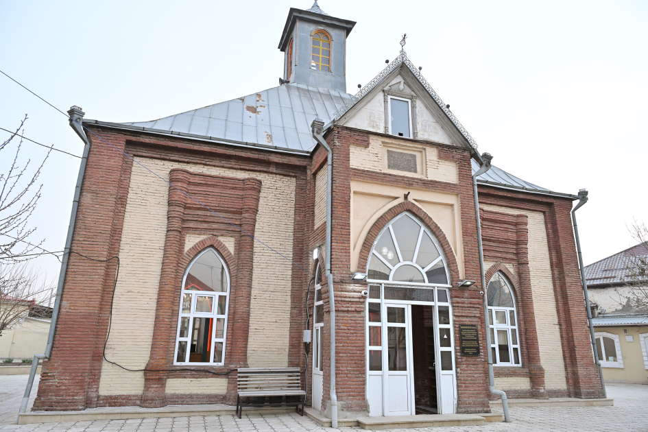 Leyla Aliyeva visits Sakina Khanim Mosque in Guba