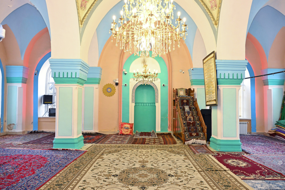 Leyla Aliyeva visits Sakina Khanim Mosque in Guba