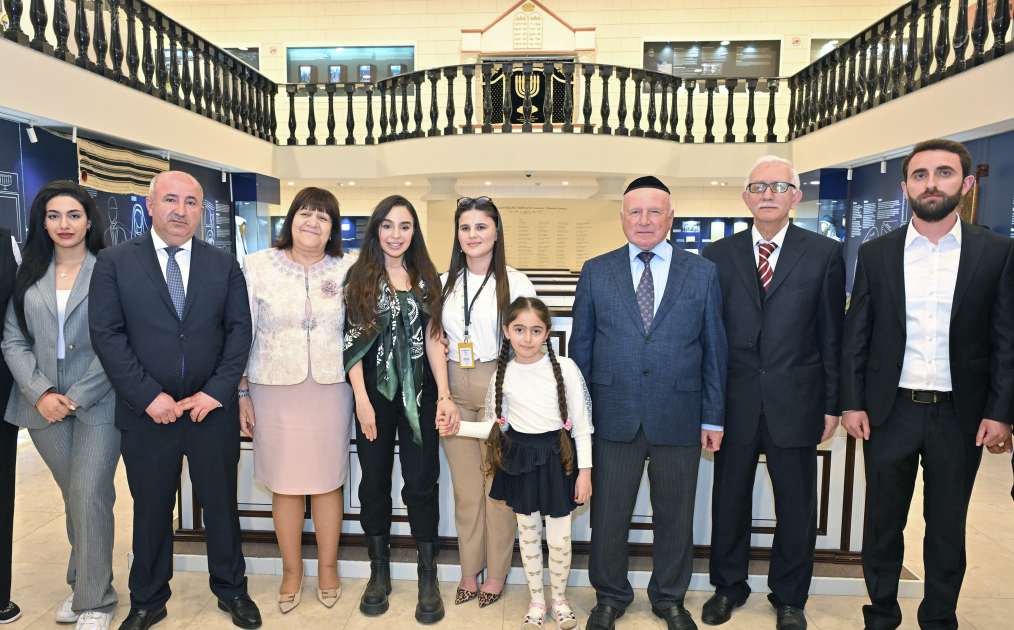 Vice-President of the Heydar Aliyev Foundation visits Mountain Jews Museum in Guba