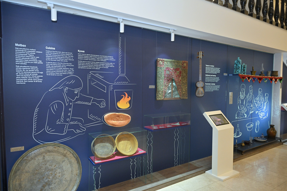 Vice-President of the Heydar Aliyev Foundation visits Mountain Jews Museum in Guba