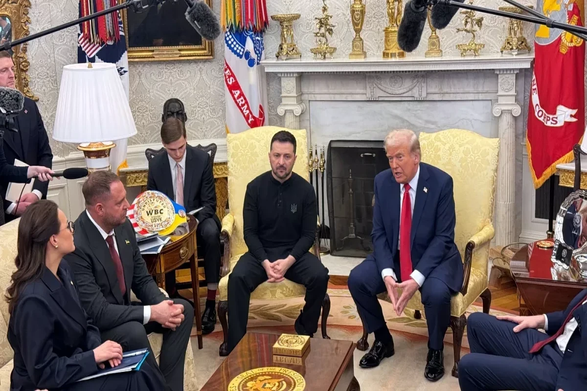 Volodymyr Zelensky, President of Ukraine, Donald Trump, US president