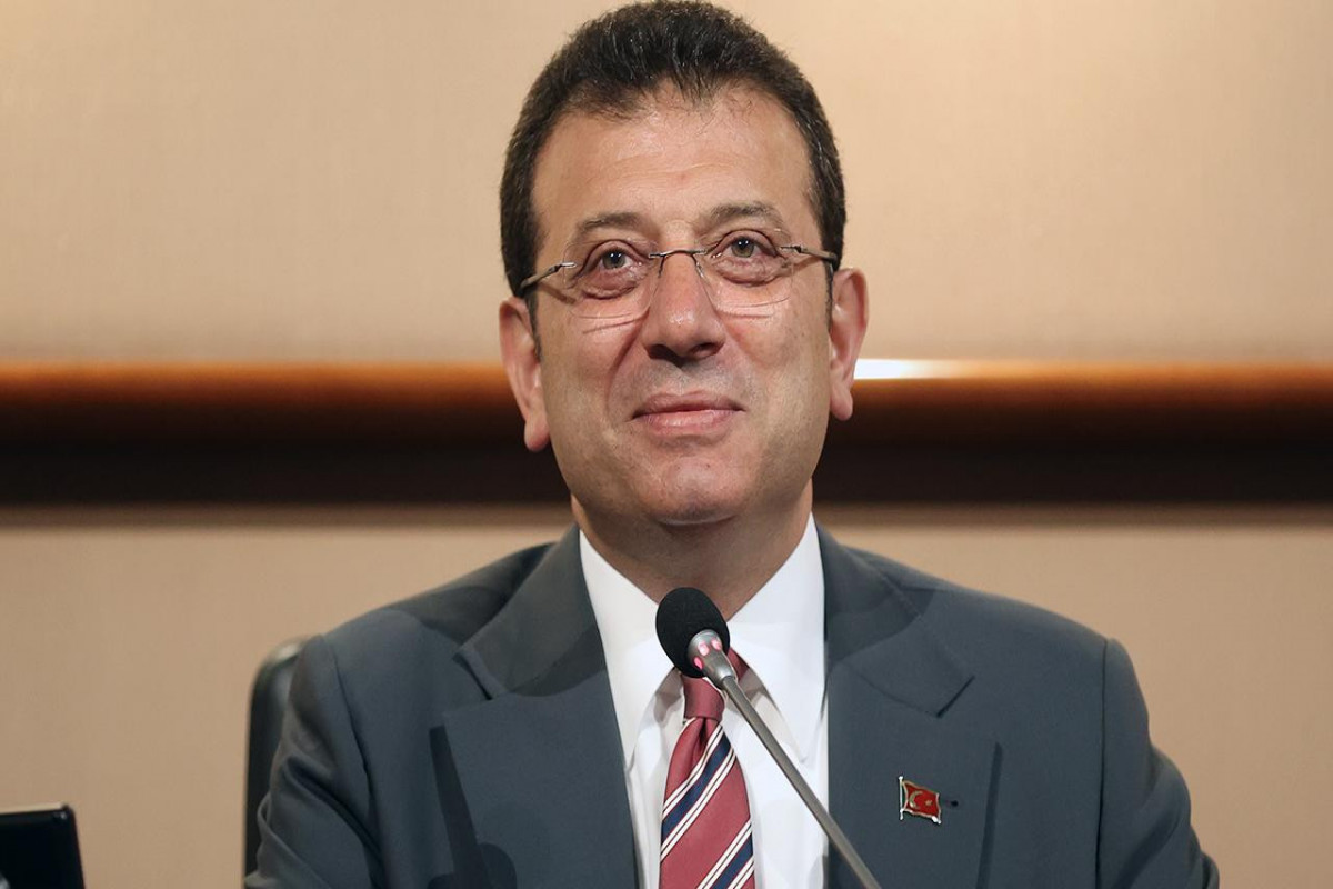 Istanbul Metropolitan Municipality Mayor Ekrem İmamoğlu