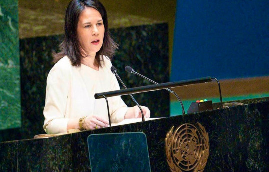 German Foreign Minister Annalena Baerbock