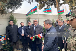 Remains of Atakishi Atayev who went missing in I Garabagh War buried in Baku -PHOTO 