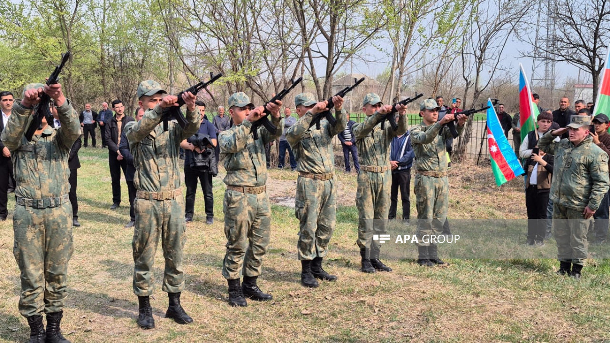Remains of Dashgin Behbudov who went missing in I Garabagh War buried in Goychay-PHOTO 