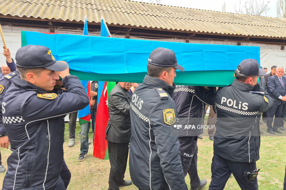 Remains of Dashgin Behbudov who went missing in I Garabagh War buried in Goychay-PHOTO 