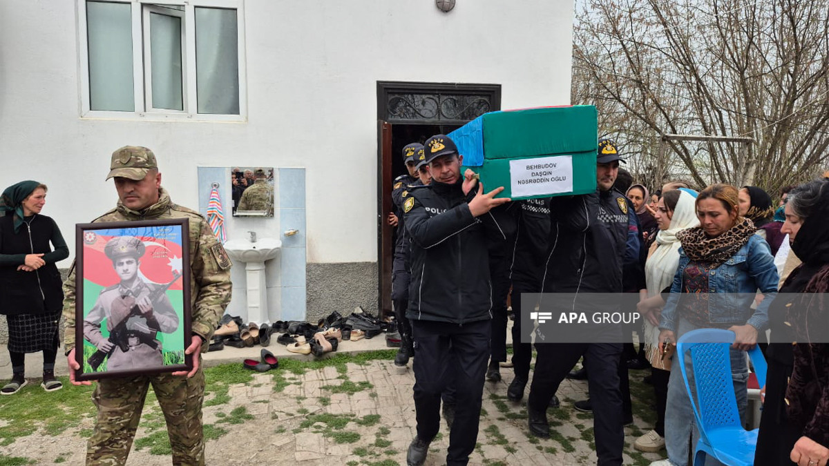 Remains of Dashgin Behbudov who went missing in I Garabagh War buried in Goychay-PHOTO 