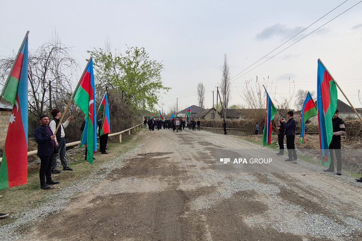 Remains of Dashgin Behbudov who went missing in I Garabagh War buried in Goychay-PHOTO 