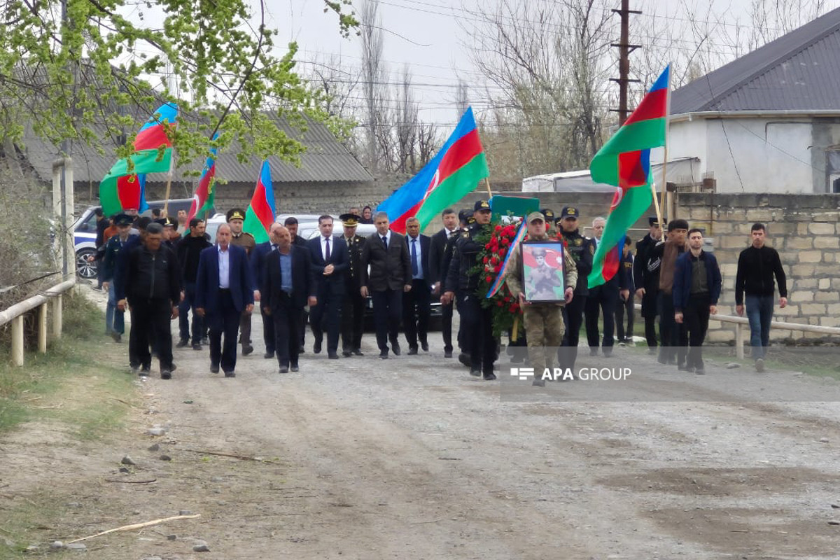Remains of Dashgin Behbudov who went missing in I Garabagh War buried in Goychay-PHOTO 