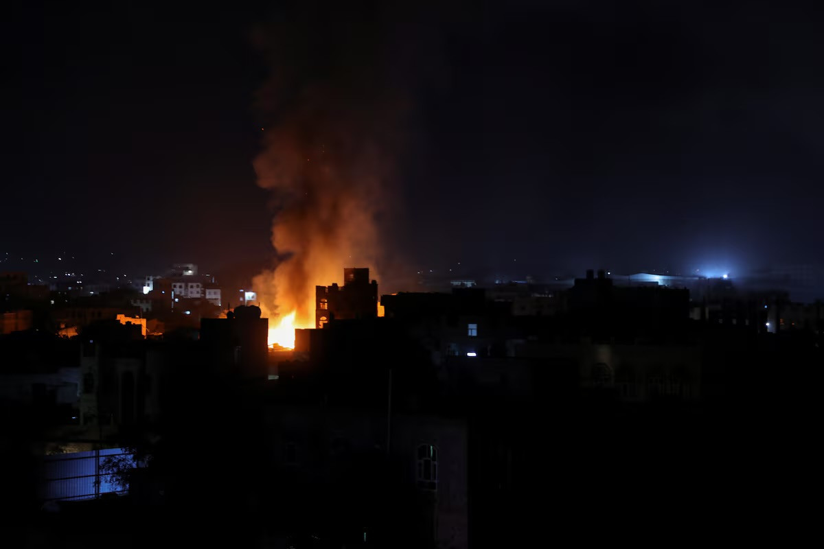 US strikes hit targets in Yemeni capital