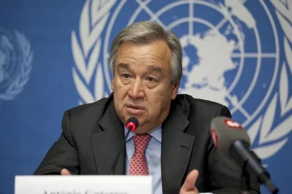 Antonio Guterres, UN Secretary-General