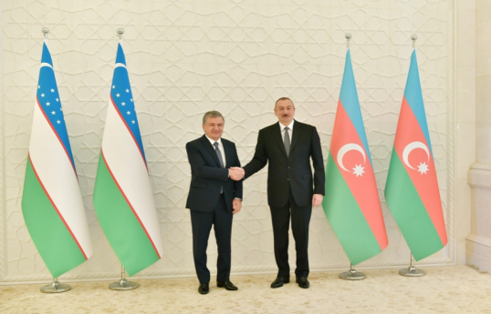 Shavkat Mirziyoyev, Ilham Aliyev