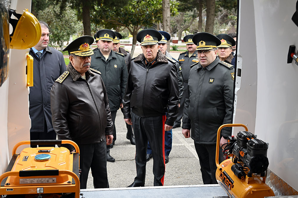 Azerbaijan Defense Ministry’s leadership visits Main Clinical Hospital-VIDEO 