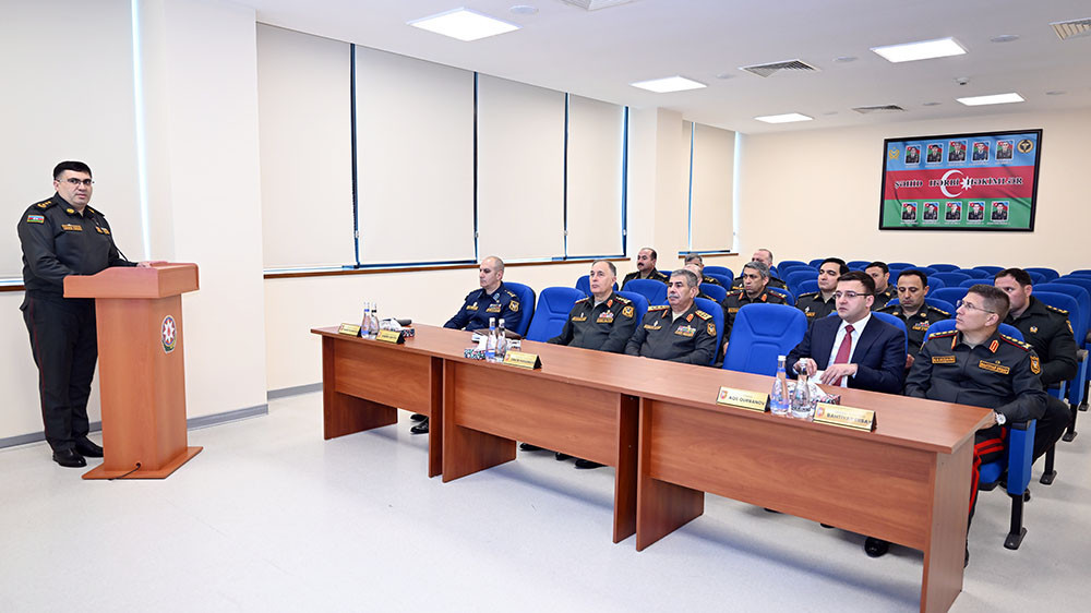 Azerbaijan Defense Ministry’s leadership visits Main Clinical Hospital-VIDEO 