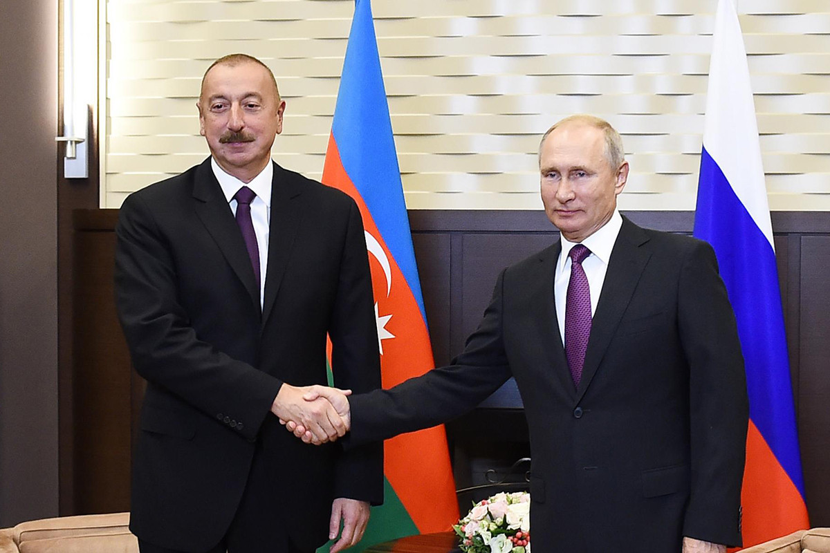 Ilham Aliyev, Vladimir Putin