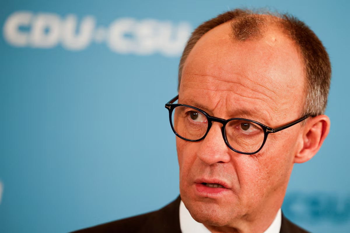 German Chancellor-in-waiting Friedrich Merz