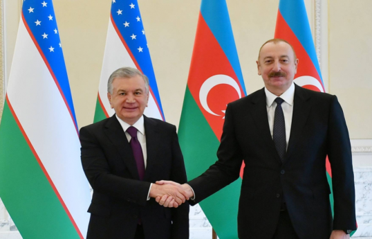 Shavkat Mirziyoyev, Ilham Aliyev