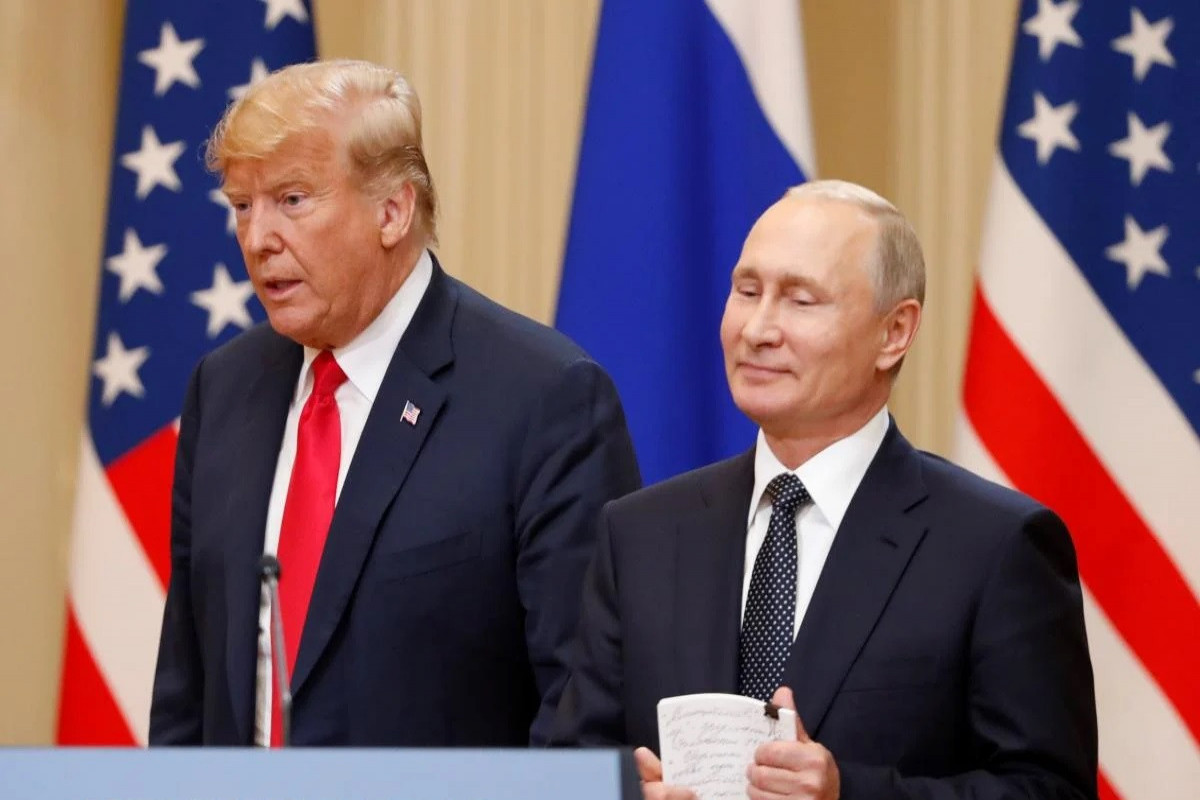 US President Donald Trump, Russian President Vladimir Putin