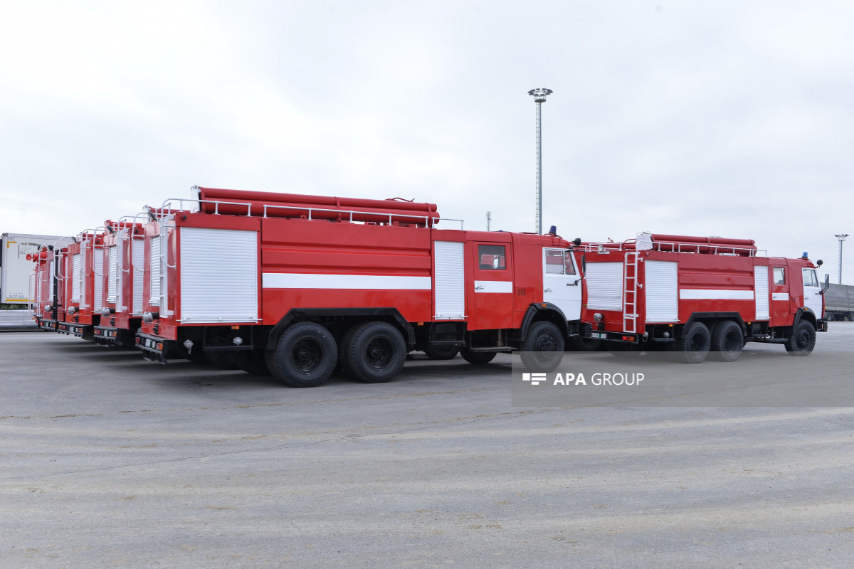 Ministry of Emergency Situations sends 10 specialized firefighting vehicles to Kyrgyzstan free of charge-PHOTO 