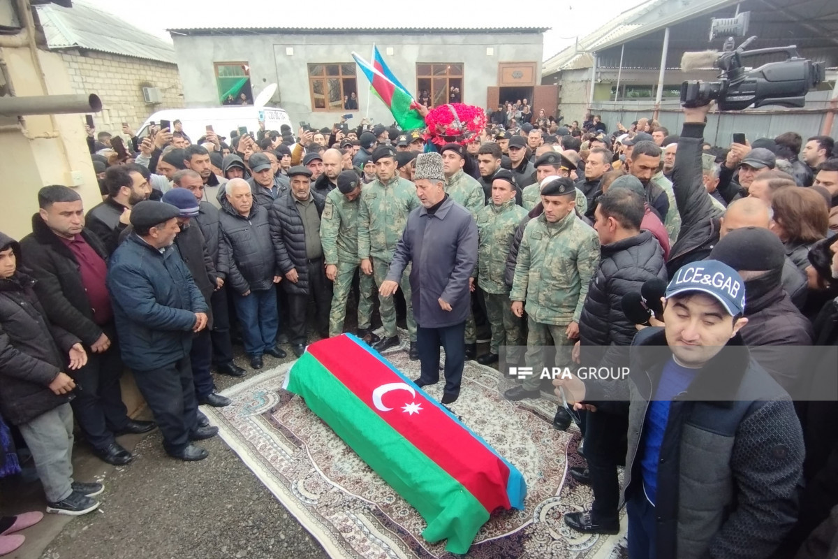 Azerbaijani Army serviceman who died in Gadabay avalanche laid to rest in Barda-PHOTO -UPDATED 