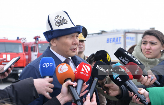 Maksat Mamytkanov, the Ambassador Extraordinary and Plenipotentiary of the Kyrgyz Republic to Azerbaijan