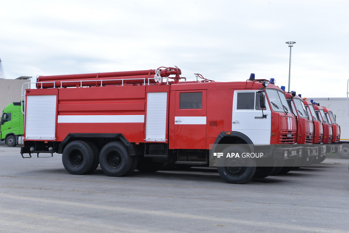 Ministry of Emergency Situations sends 10 specialized firefighting vehicles to Kyrgyzstan free of charge-PHOTO 